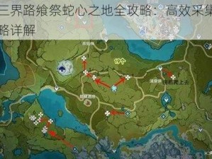 原神三界路飨祭蛇心之地全攻略：高效采集路线与攻略详解