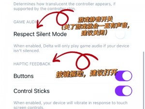 Delta Game Emulator中文设置指南：轻松掌握游戏模拟器设置技巧