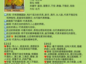 《采石场惊魂》游戏攻略：探寻月亮塔罗牌位置及其深层寓意解析