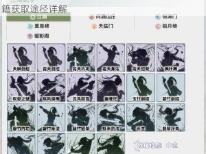 铁血武林2职业武学掉落实情深度解析：各武学秘籍获取途径详解