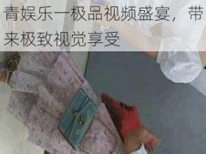 青娱乐一极品视频盛宴，带来极致视觉享受