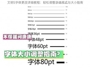 文明5字体更改详细教程：轻松调整字体样式与大小指南