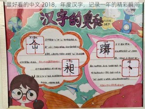 最好看的中文 2018，年度汉字，记录一年的精彩瞬间