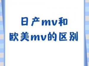 日本 mv 和欧洲 mv 的风格和制作有什么区别