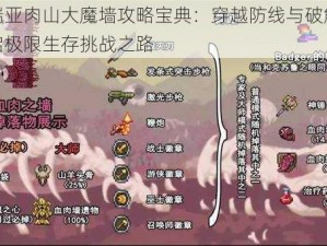 泰拉瑞亚肉山大魔墙攻略宝典：穿越防线与破解指南，开启极限生存挑战之路