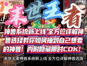 神兽系统运用详解：功能操作优势全面解析