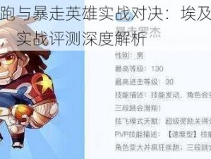 天天酷跑与暴走英雄实战对决：埃及艳后对比罗杰，实战评测深度解析