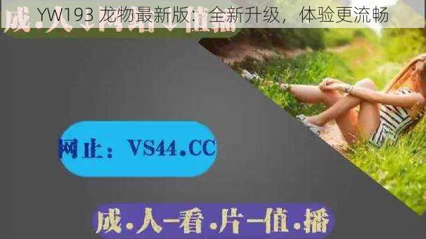 YW193 龙物最新版：全新升级，体验更流畅