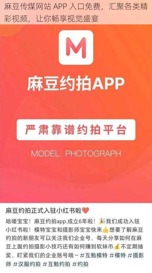 麻豆传煤网站 APP 入口免费，汇聚各类精彩视频，让你畅享视觉盛宴