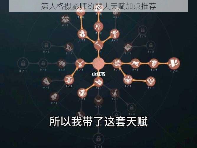 第人格摄影师约瑟夫天赋加点推荐