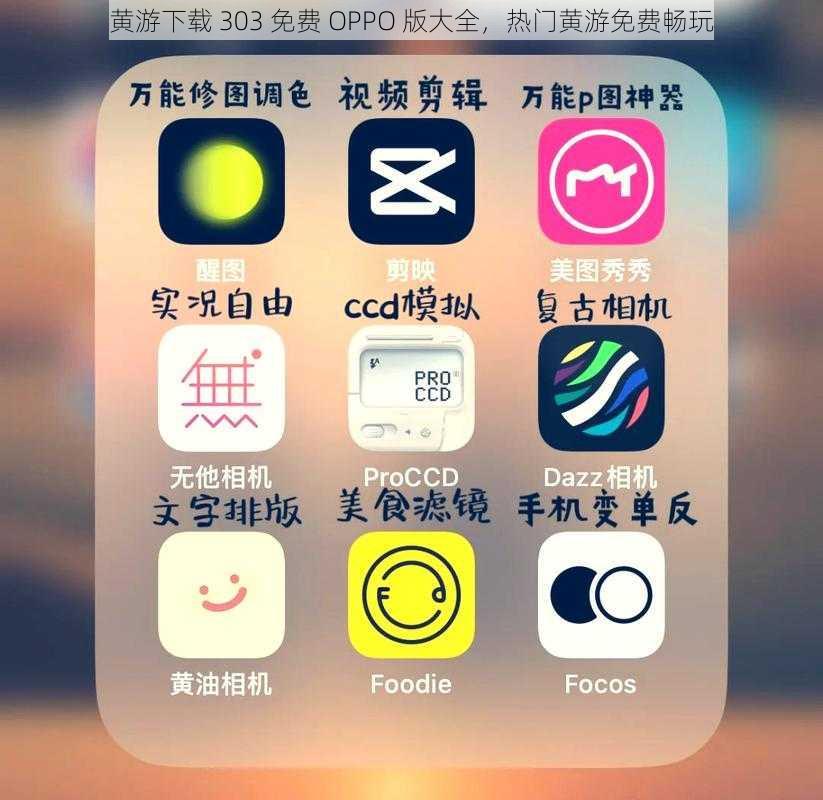 黄游下载 303 免费 OPPO 版大全，热门黄游免费畅玩