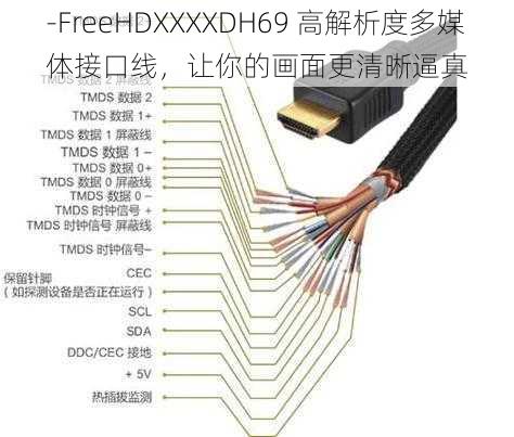 -FreeHDXXXXDH69 高解析度多媒体接口线，让你的画面更清晰逼真