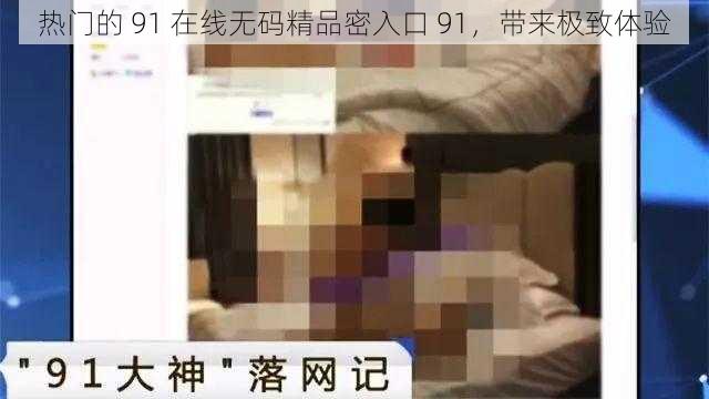 热门的 91 在线无码精品密入口 91，带来极致体验