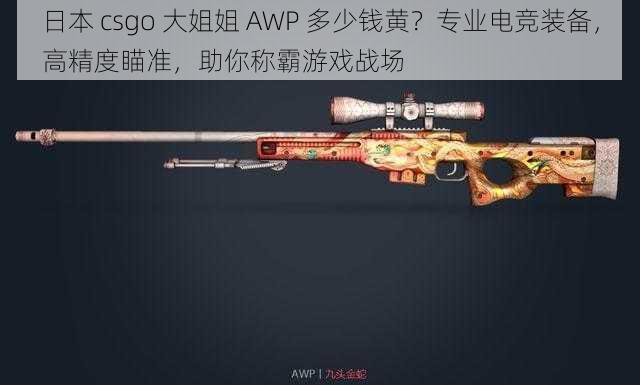 日本 csgo 大姐姐 AWP 多少钱黄？专业电竞装备，高精度瞄准，助你称霸游戏战场