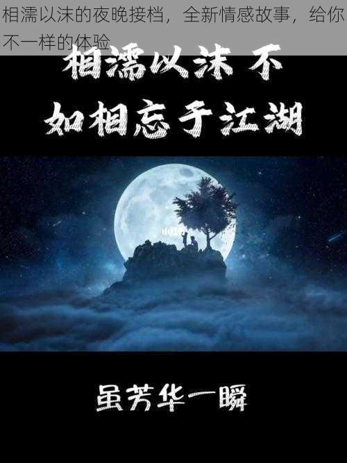 相濡以沫的夜晚接档，全新情感故事，给你不一样的体验