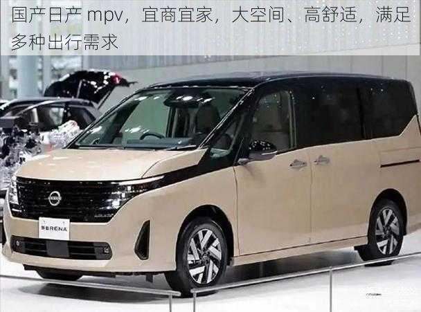 国产日产 mpv，宜商宜家，大空间、高舒适，满足多种出行需求