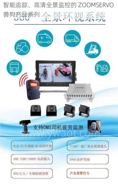 智能追踪、高清全景监控的 ZOOMSERVO 兽狗产品系列