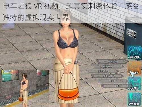 电车之狼 VR 视频，超真实刺激体验，感受独特的虚拟现实世界