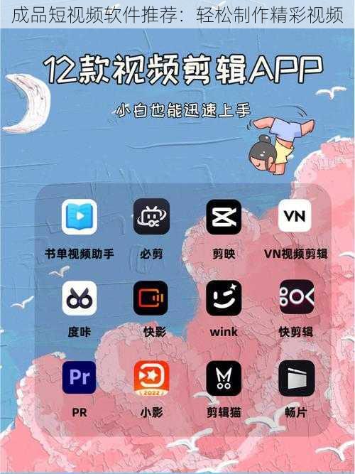 成品短视频软件推荐：轻松制作精彩视频