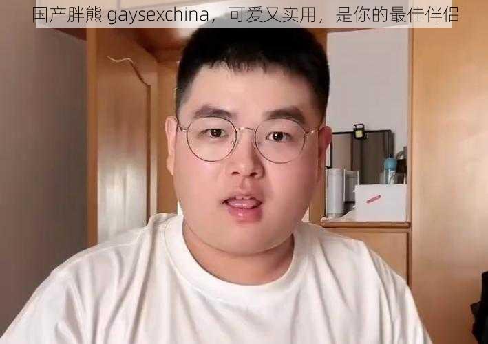 国产胖熊 gaysexchina，可爱又实用，是你的最佳伴侣