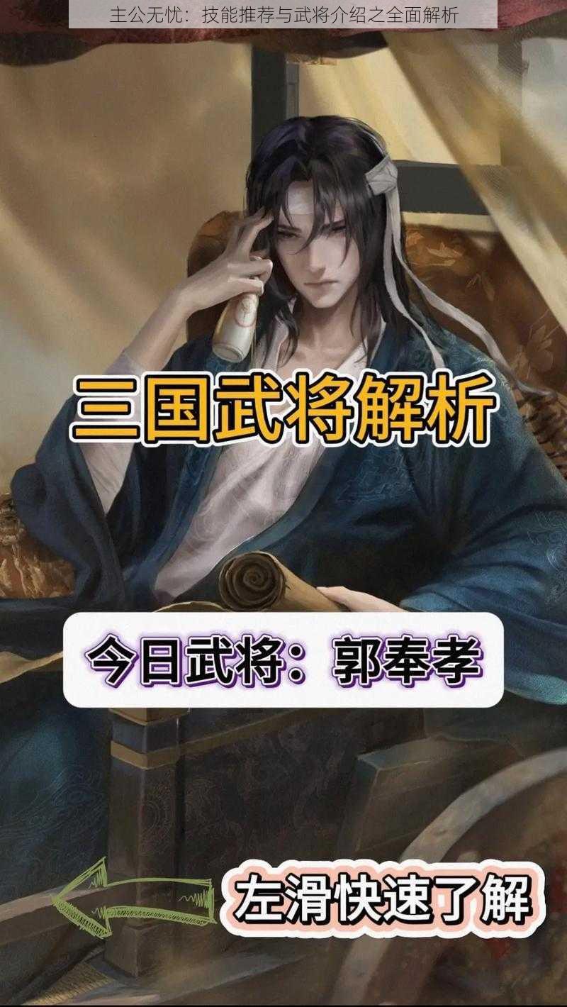 主公无忧：技能推荐与武将介绍之全面解析