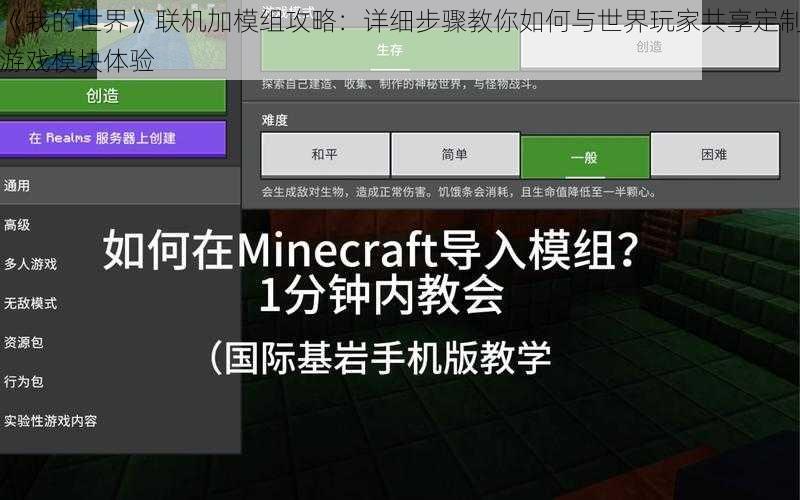 《我的世界》联机加模组攻略：详细步骤教你如何与世界玩家共享定制游戏模块体验