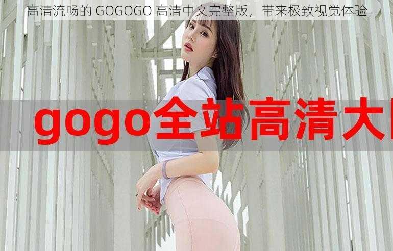 高清流畅的 GOGOGO 高清中文完整版，带来极致视觉体验