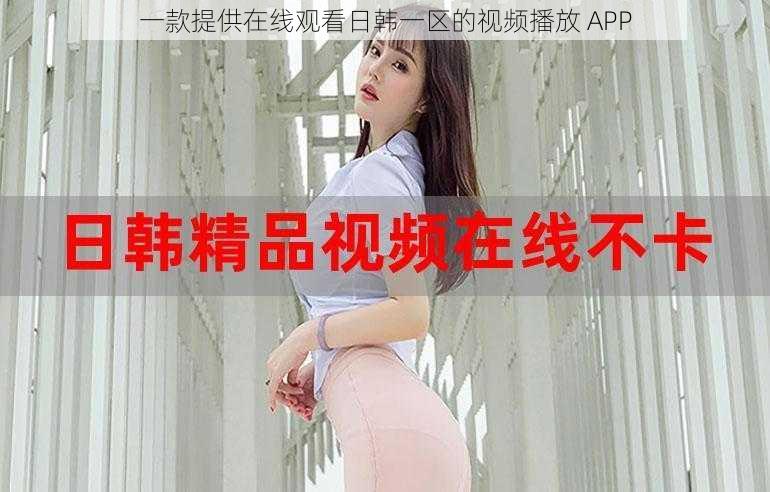 一款提供在线观看日韩一区的视频播放 APP