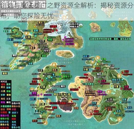 创造与魔法都广之野资源全解析：揭秘资源分布，助您探险无忧