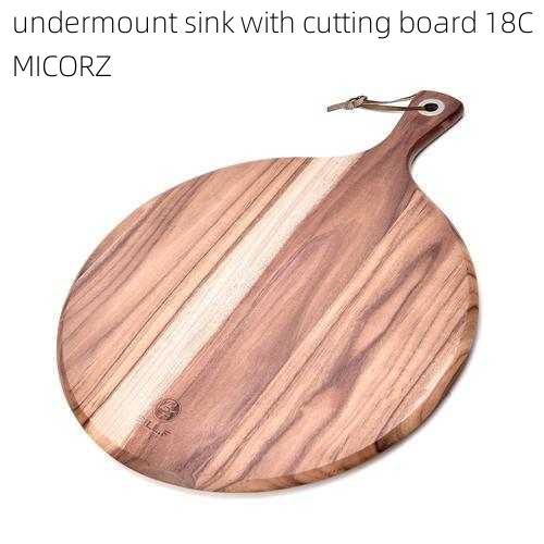 undermount sink with cutting board 18CMICORZ