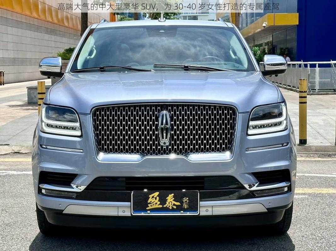 高端大气的中大型豪华 SUV，为 30-40 岁女性打造的专属座驾