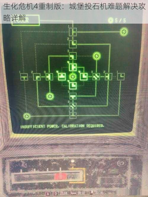生化危机4重制版：城堡投石机难题解决攻略详解