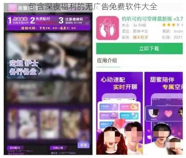 包含深夜福利的无广告免费软件大全