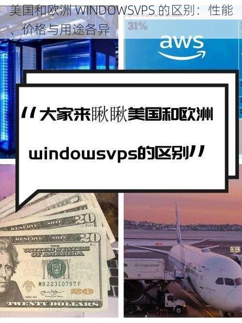 美国和欧洲 WINDOWSVPS 的区别：性能、价格与用途各异