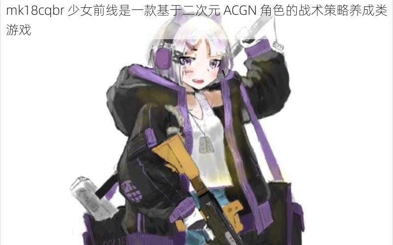 mk18cqbr 少女前线是一款基于二次元 ACGN 角色的战术策略养成类游戏