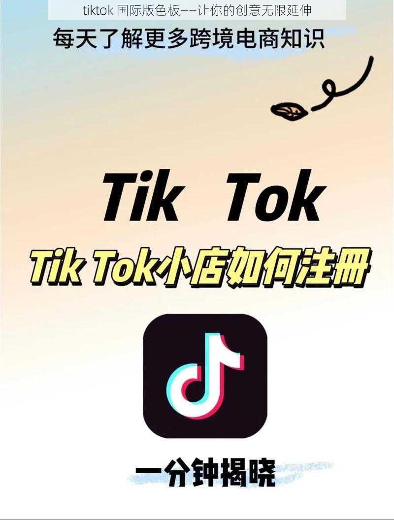 tiktok 国际版色板——让你的创意无限延伸