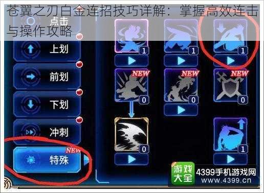 苍翼之刃白金连招技巧详解：掌握高效连击与操作攻略