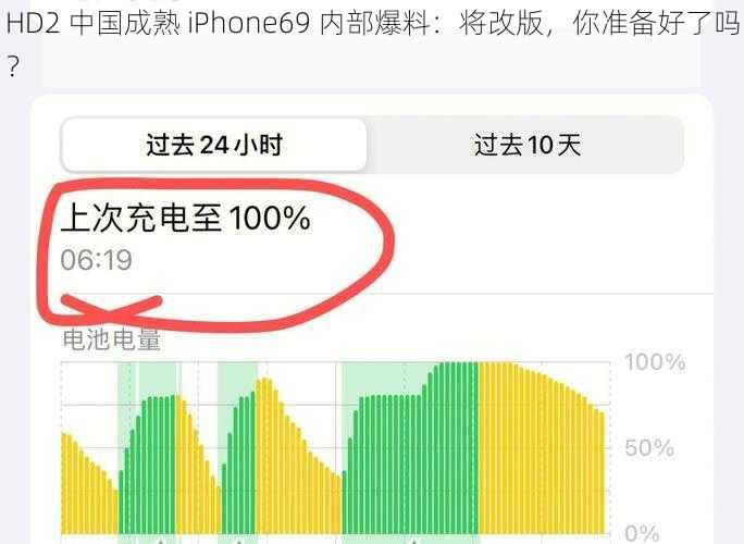 HD2 中国成熟 iPhone69 内部爆料：将改版，你准备好了吗？